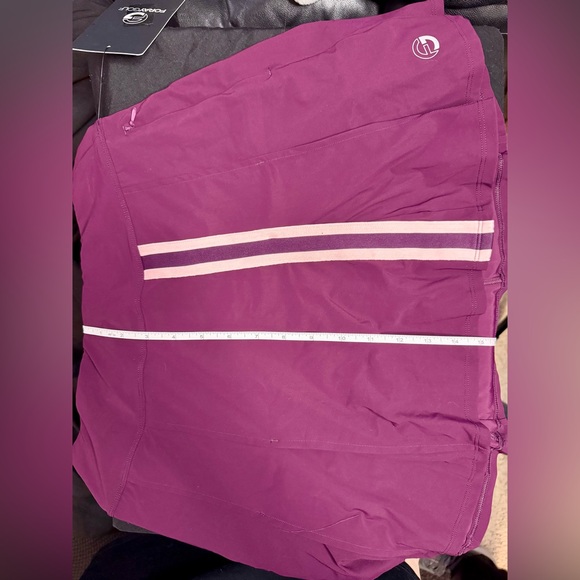 Foray Golf Women’s Core Pleated Golf Tennis Skort Maroon Varsity - Picture 6 of 6